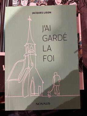 J'ai Gardé La Foi by Jacques Lison - Mint Green Cover